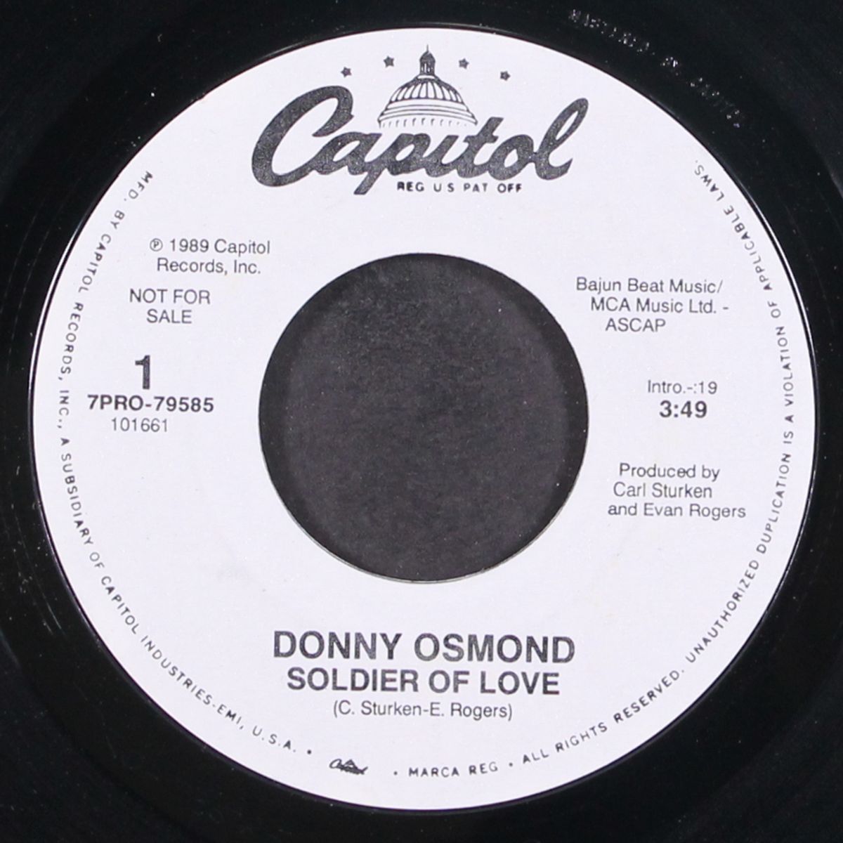 soldier of love by DONNY OSMOND