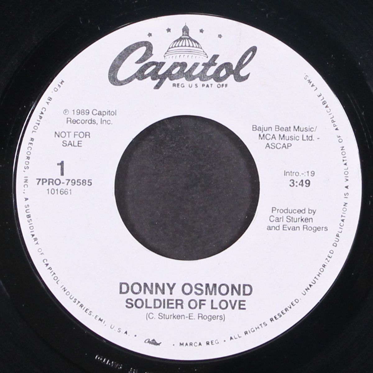 soldier of love by DONNY OSMOND