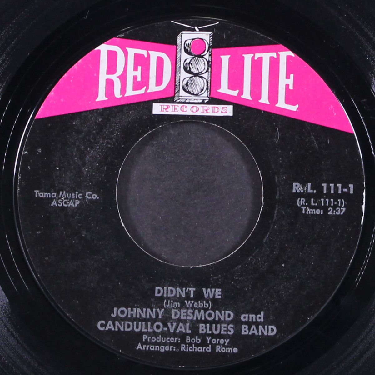 didn't we / red lips by JOHNNY DESMOND