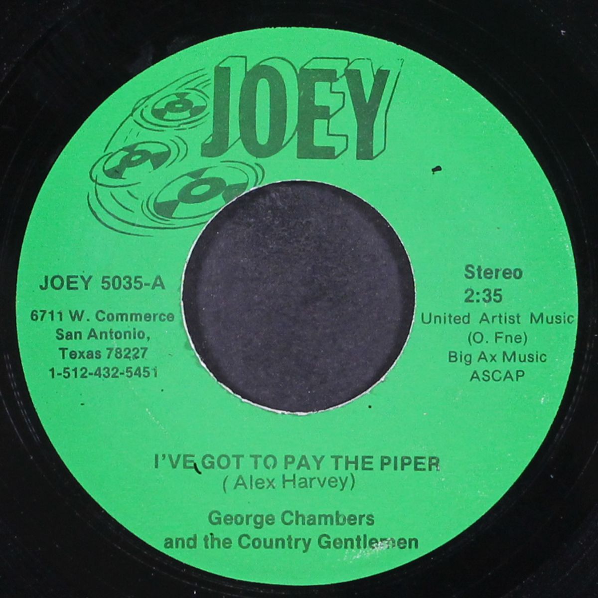 ruben james / i've got to pay the piper by GEORGE CHAMBERS
