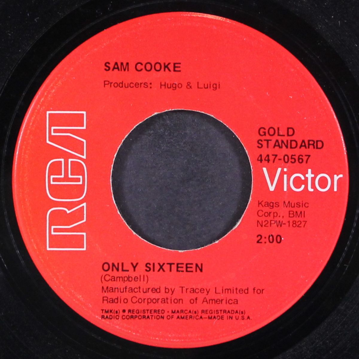 for sentimental reasons / only sixteen by SAM COOKE