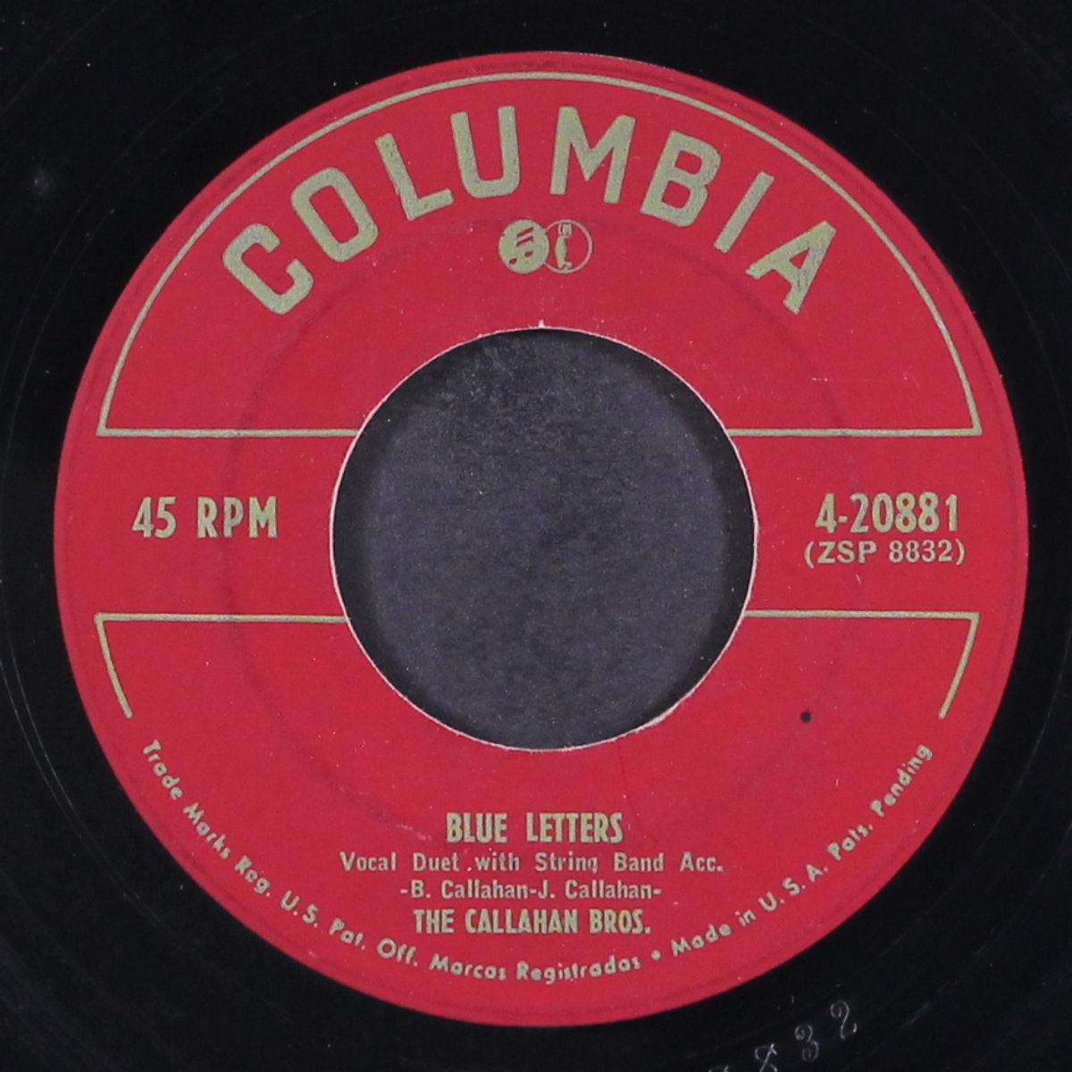 this crazy crazy feeling / blue letters by CALLAHAN BROTHERS