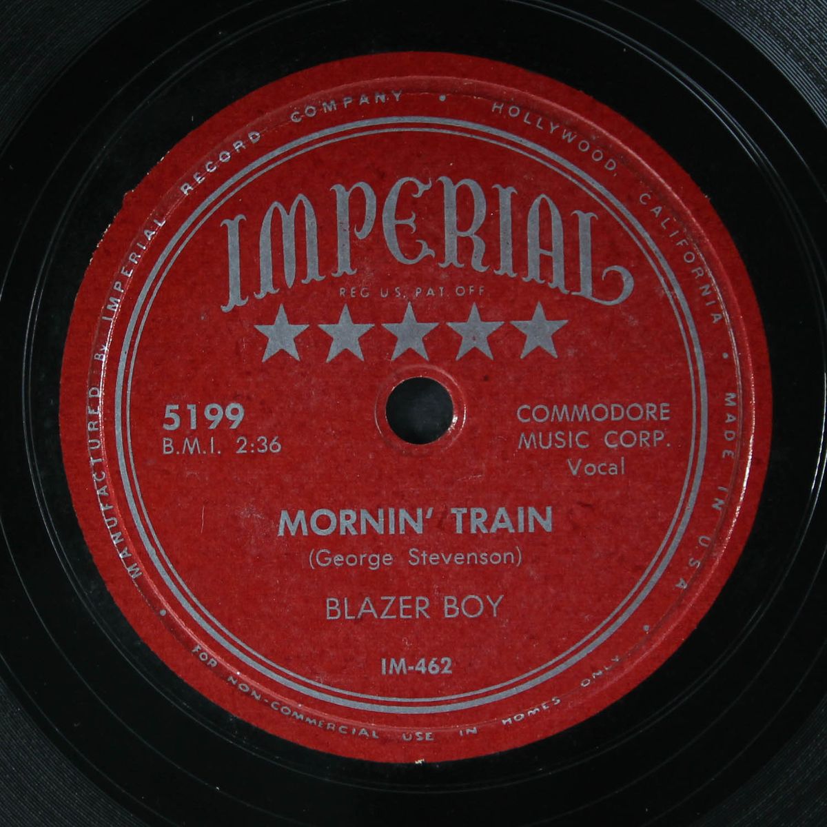 mornin' train / joe's kid sister by BLAZER BOY