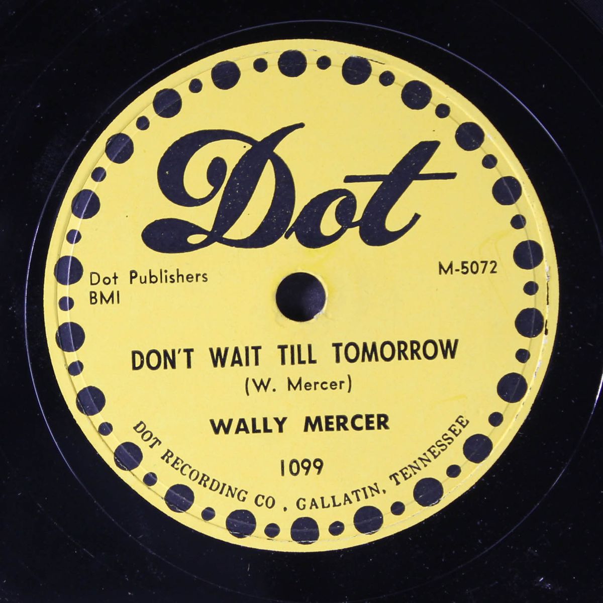 rock around the clock / don't wait till tomorrow by WALLY MERCER