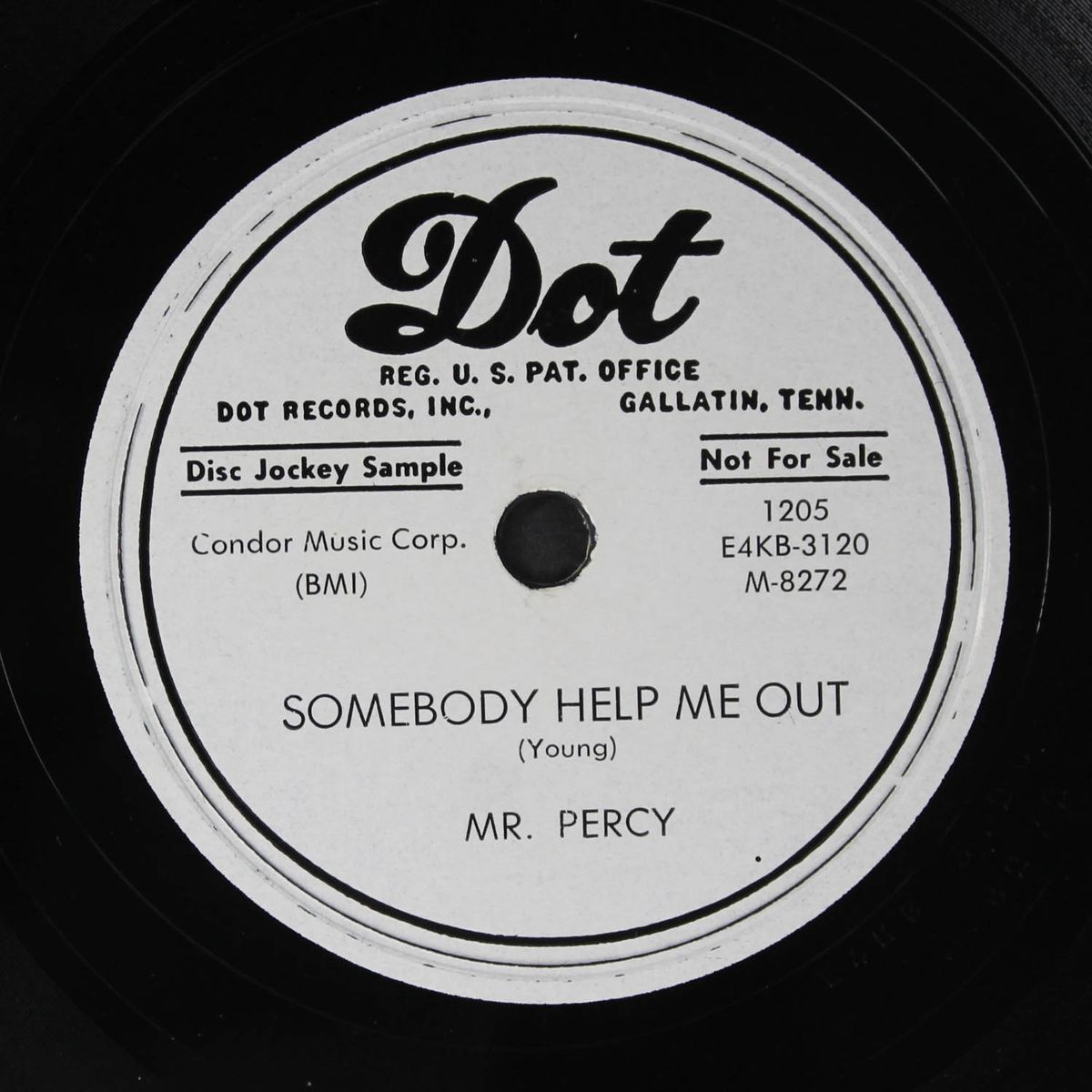 somebody help me out / full of misery by MR. PERCY