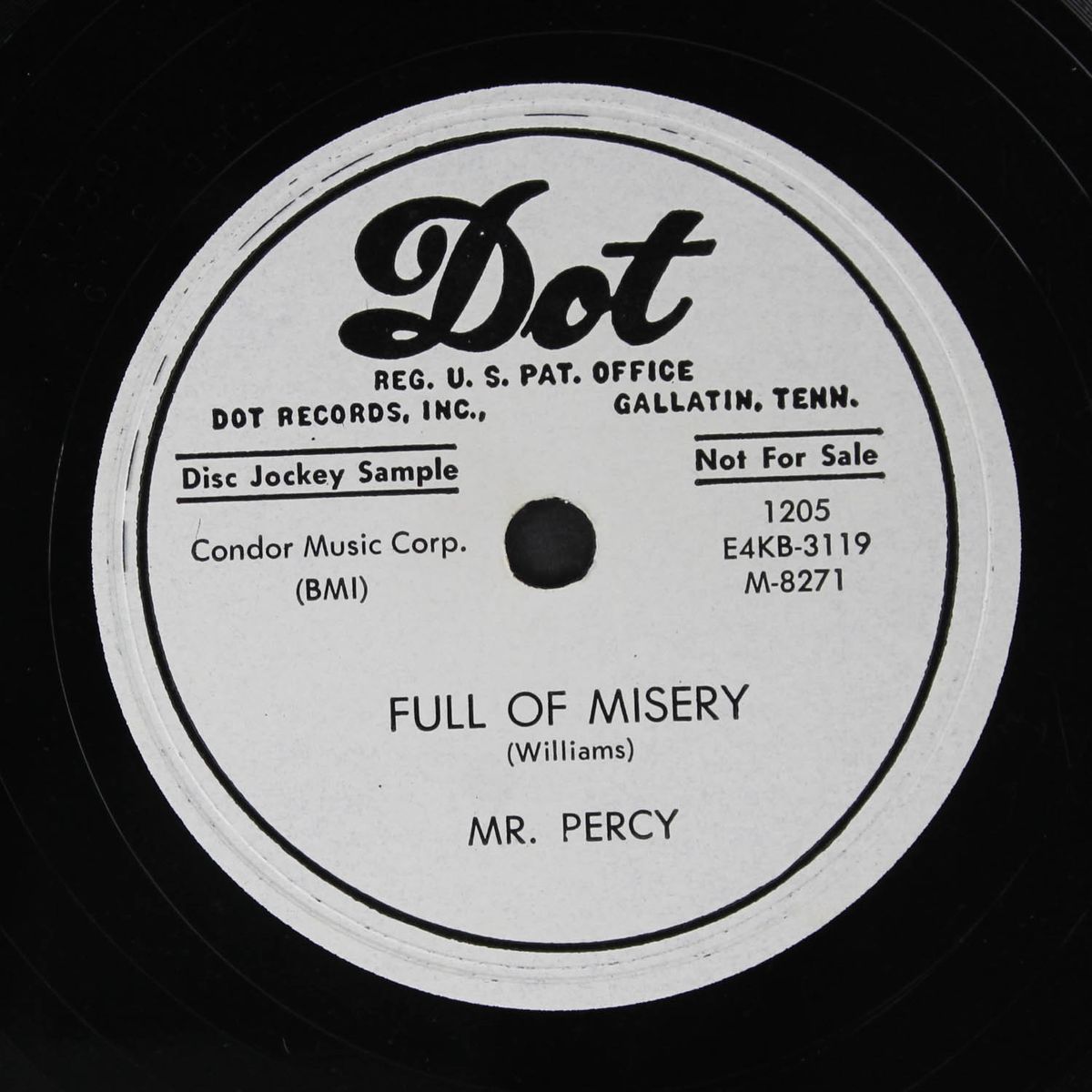 somebody help me out / full of misery by MR. PERCY