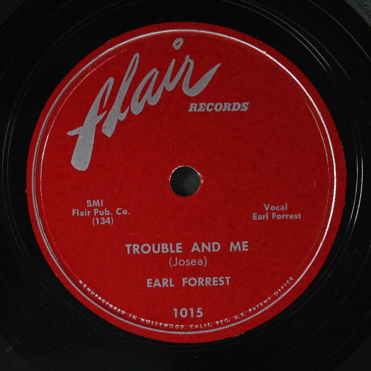 mid night hours journey / trouble and me by JOHNNY ACE / EARL FORREST