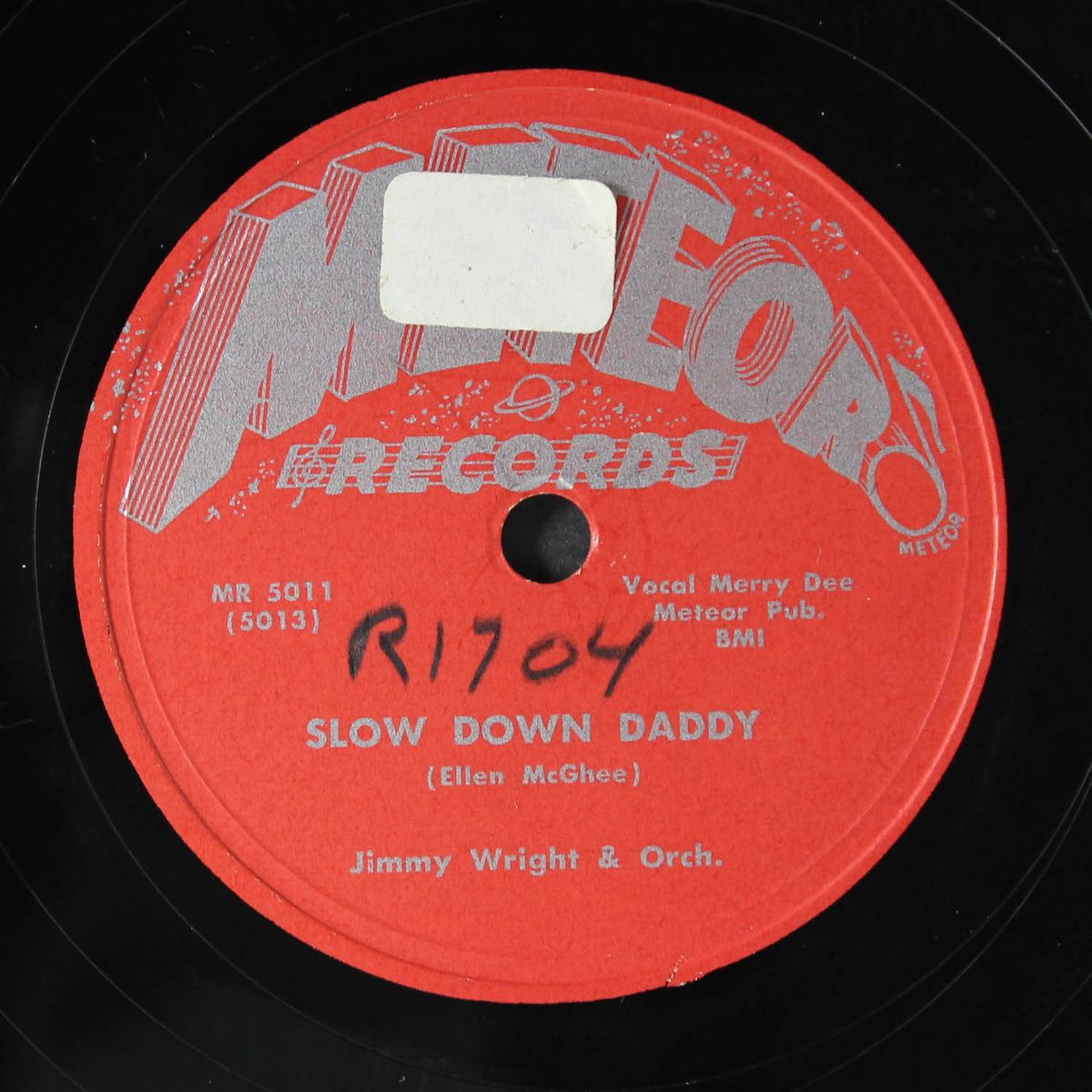 slow down daddy / i'm in the mood to be loved by JIMMY WRIGHT