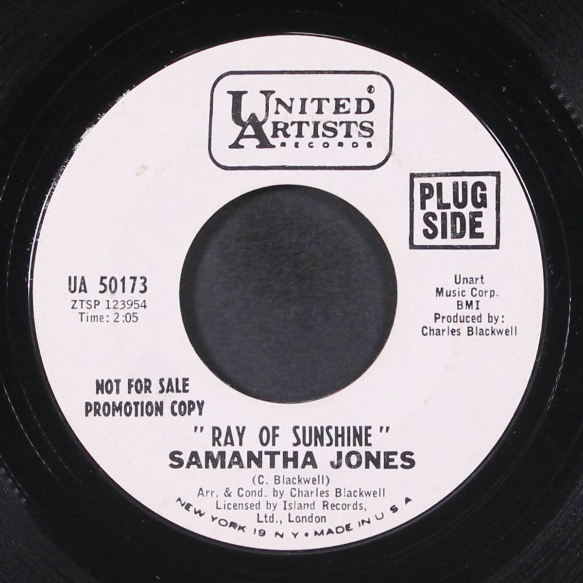 ray of sunshine / how do you say goodbye by SAMANTHA JONES