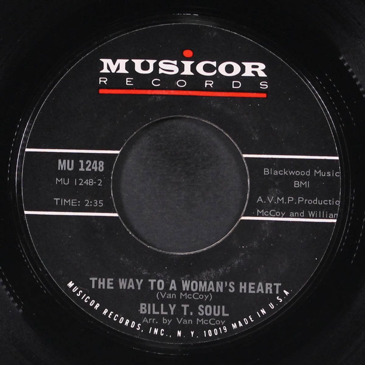 call on billy / the way to a woman's heart by BILLY T SOUL
