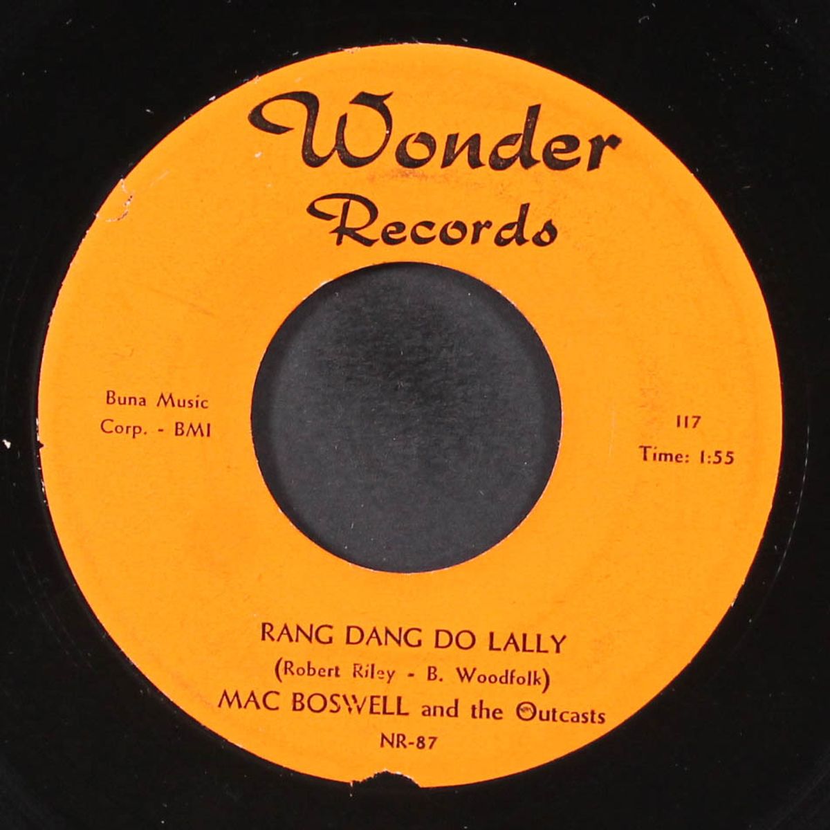 i thought you knew / rang dang do lally by MAC BOSWELL & OUTCASTS