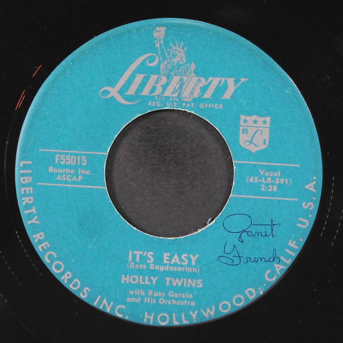 it's easy / take me back by HOLLY TWINS