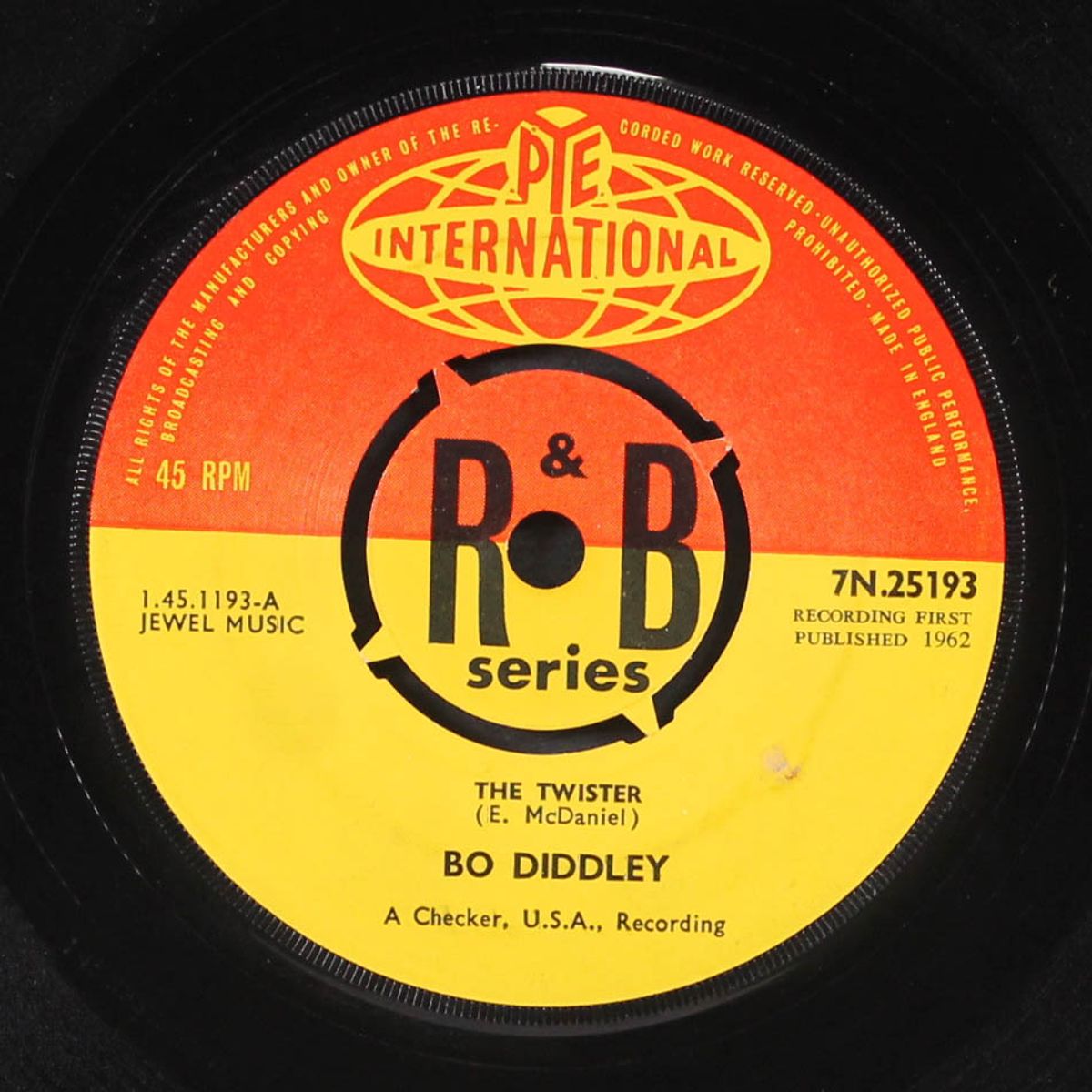 the twister / who do you love by BO DIDDLEY