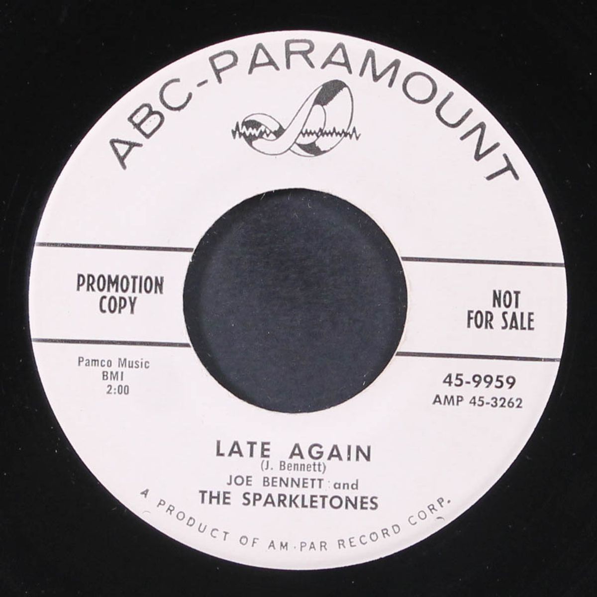 do the stop / late again by JOE BENNETT & SPARKLETONES