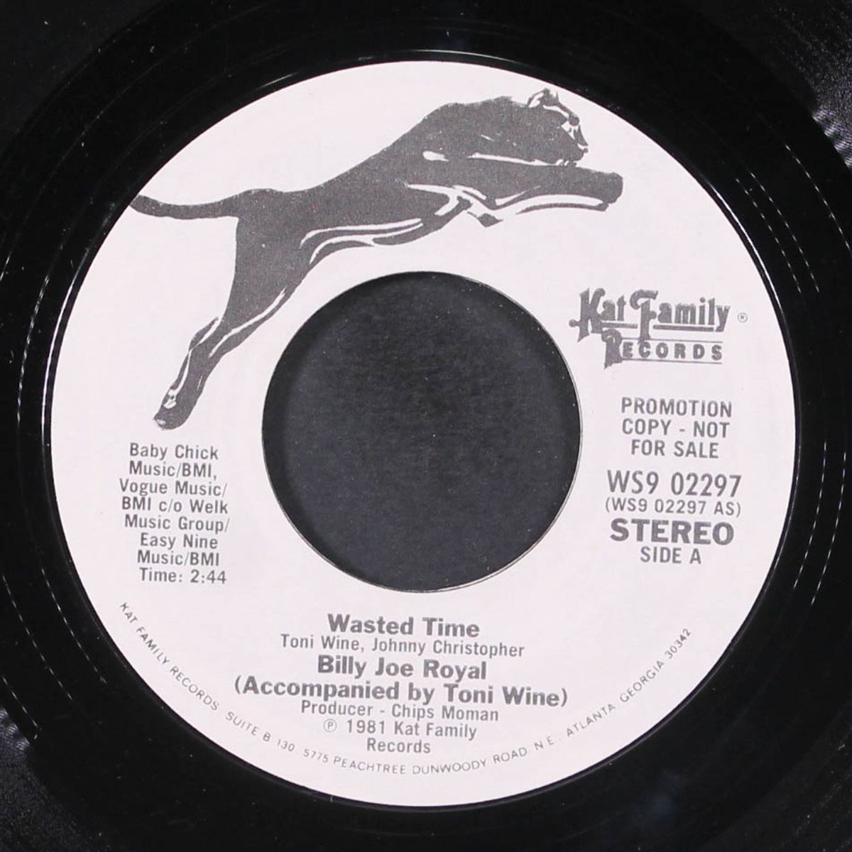 wasted time / same by BILLY JOE ROYAL
