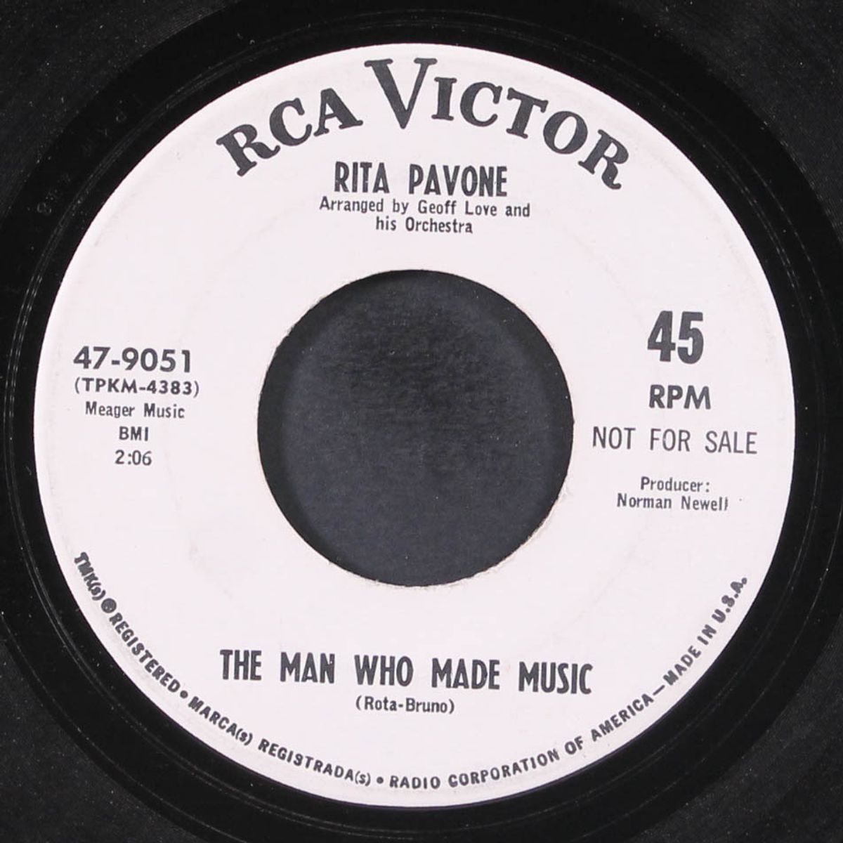 heart / the man who made music by RITA PAVONE