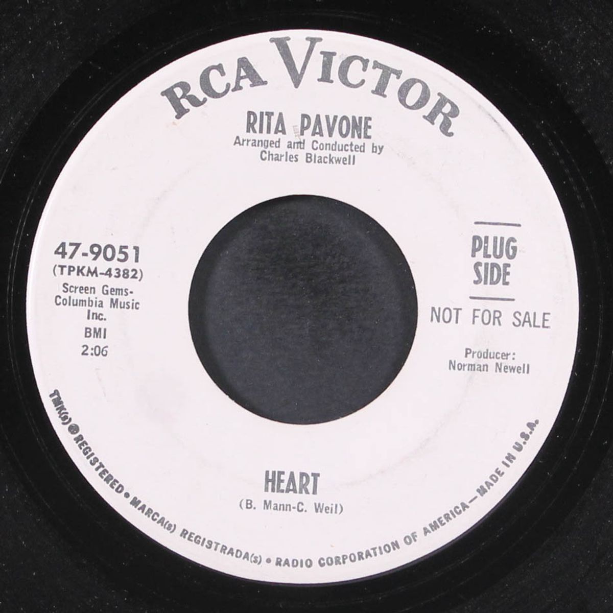 heart / the man who made music by RITA PAVONE
