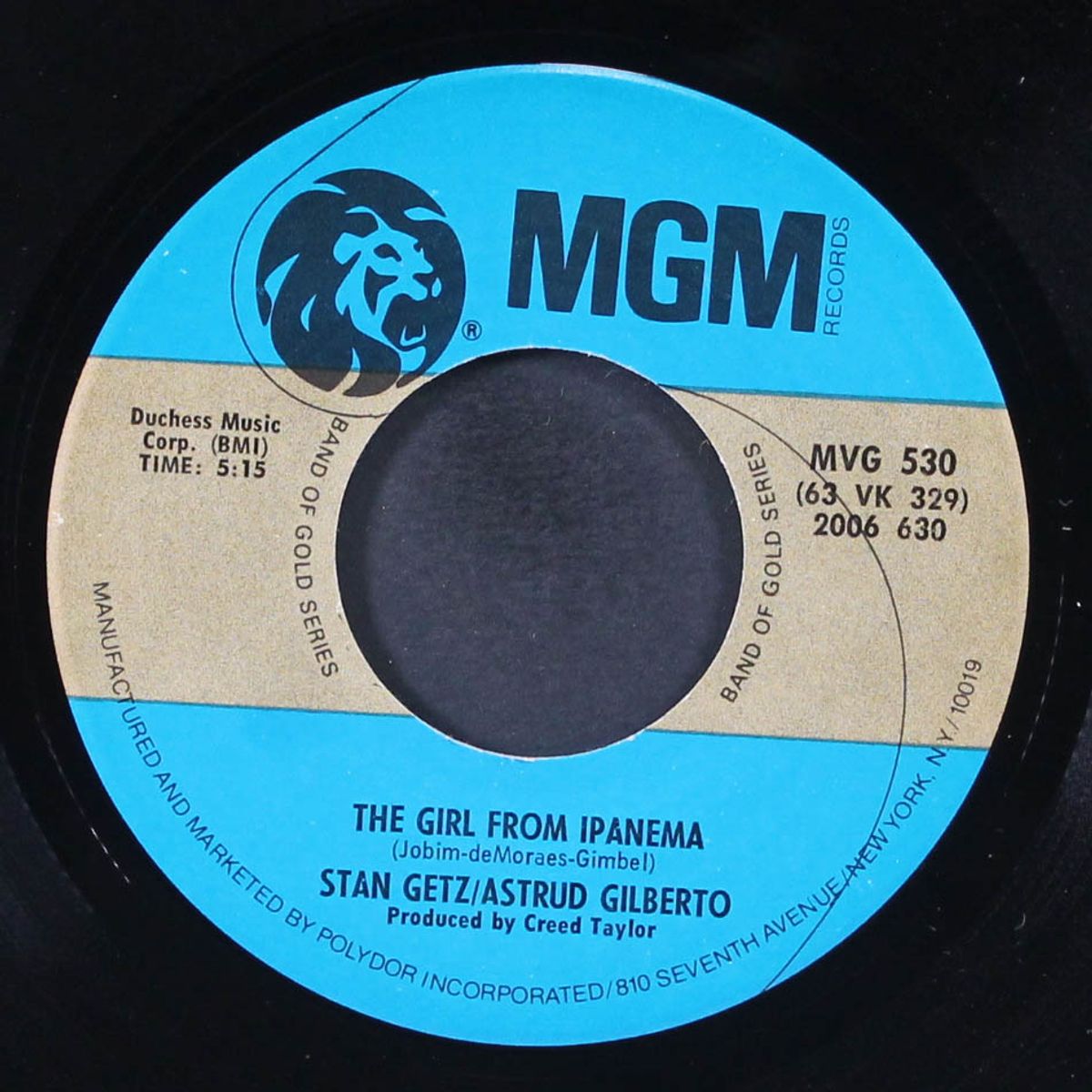 the girl from ipanema / desafinado by STAN GETZ / ASTRUD GILBERTO / CHARLIE BYRD