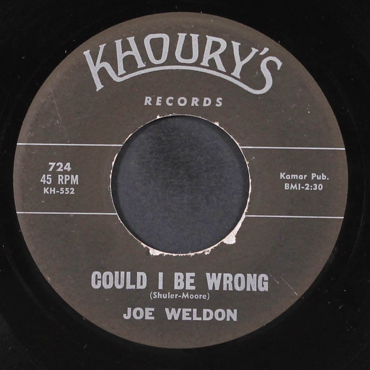 please come home / could i be wrong by JOE WELDON