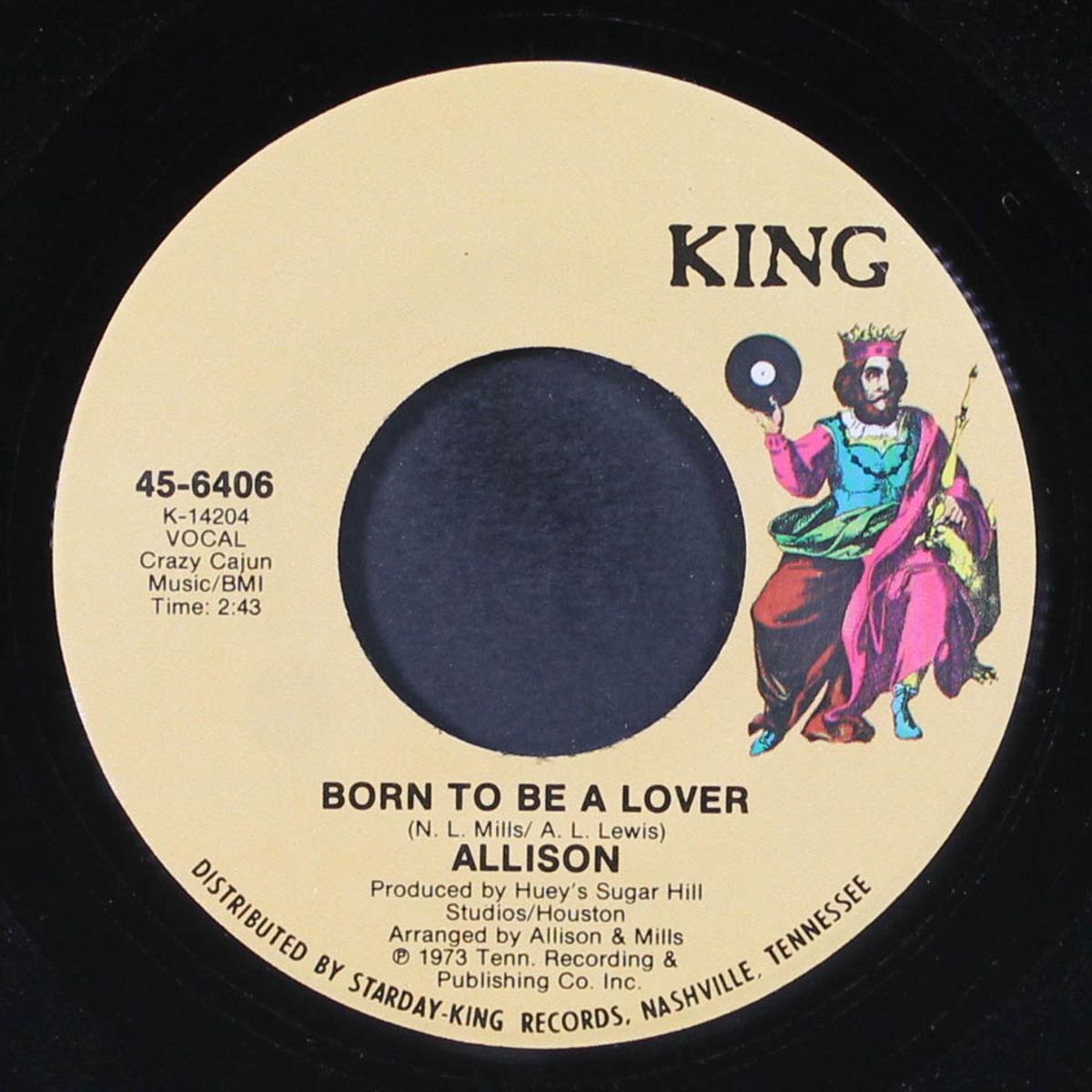 born to be a lover / never let a love grow cold by ALLISON