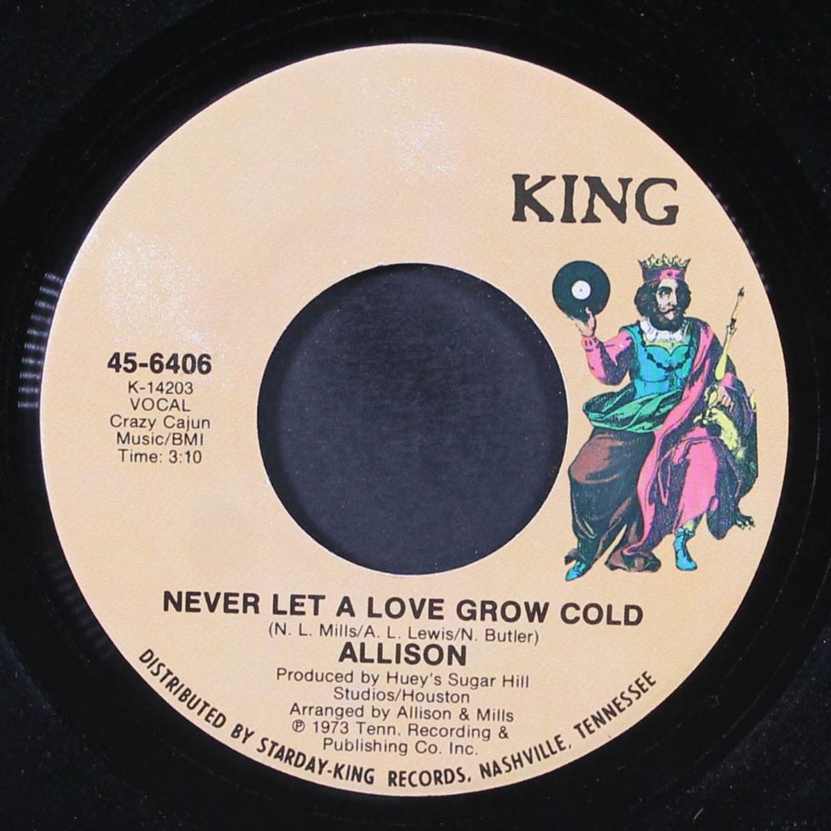 born to be a lover / never let a love grow cold by ALLISON