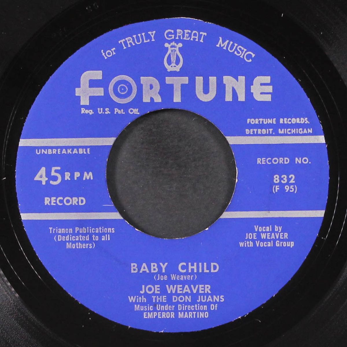 looka here, pretty baby / baby child by JOE WEAVER & DON JUANS