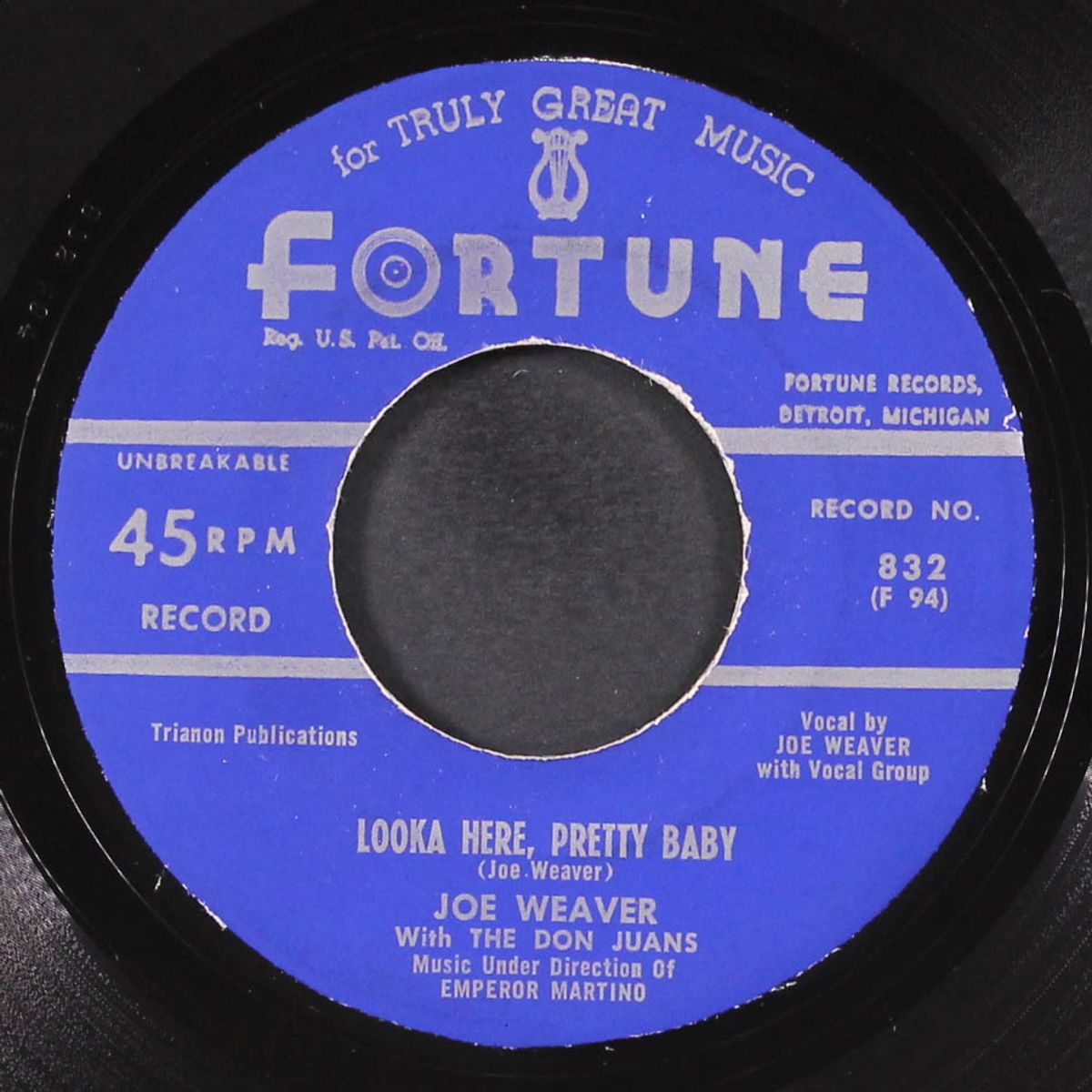 looka here, pretty baby / baby child by JOE WEAVER & DON JUANS