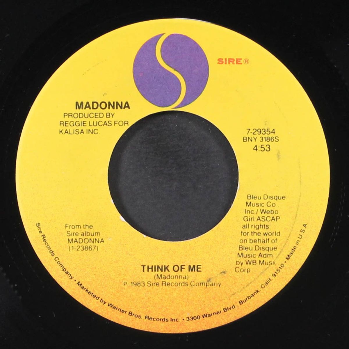 borderline / think of me by MADONNA