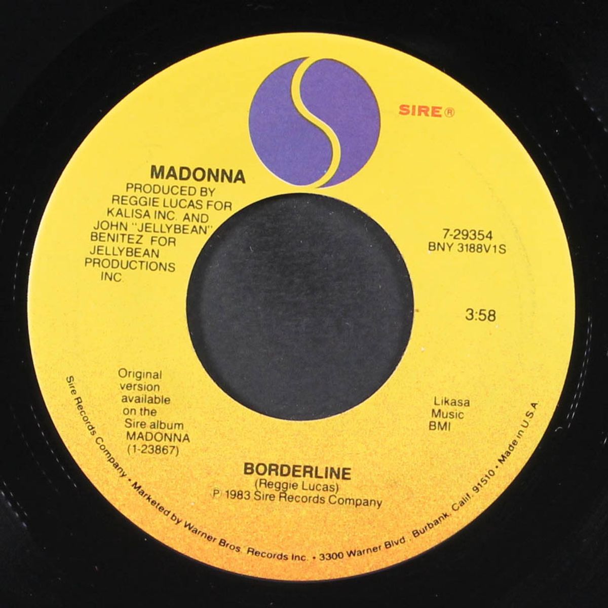 borderline / think of me by MADONNA
