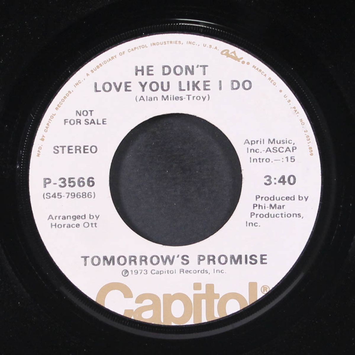 good love / he don't love you like i do by TOMORROW'S PROMISE