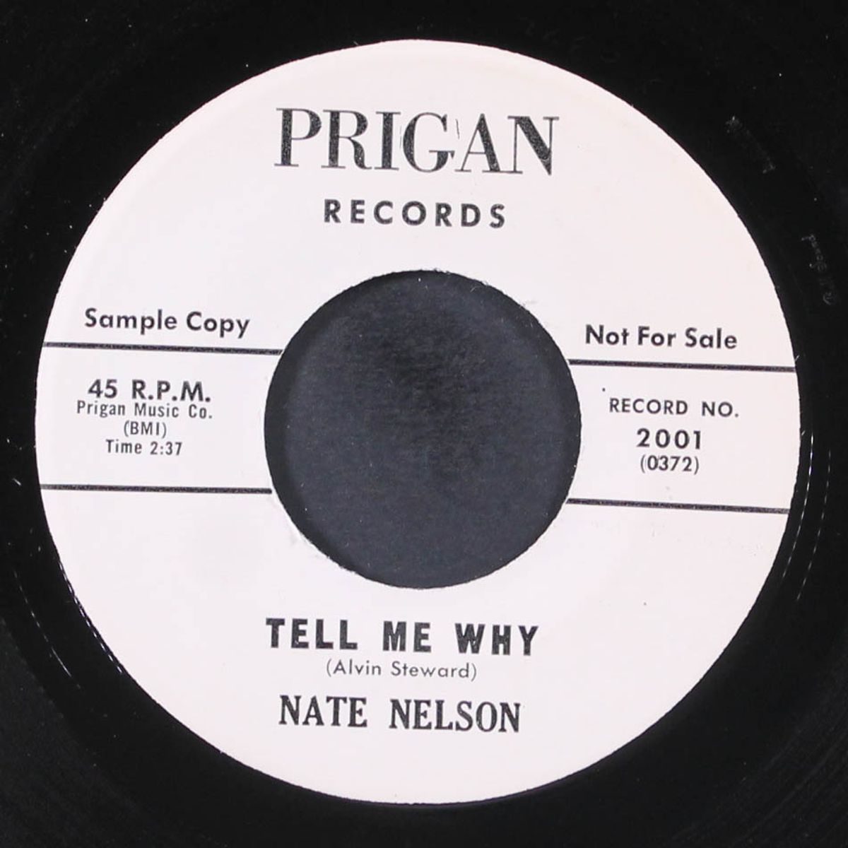 once again / tell me why by NATE NELSON