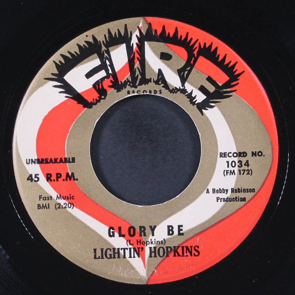 mojo hand / glory be by LIGHTNIN' HOPKINS
