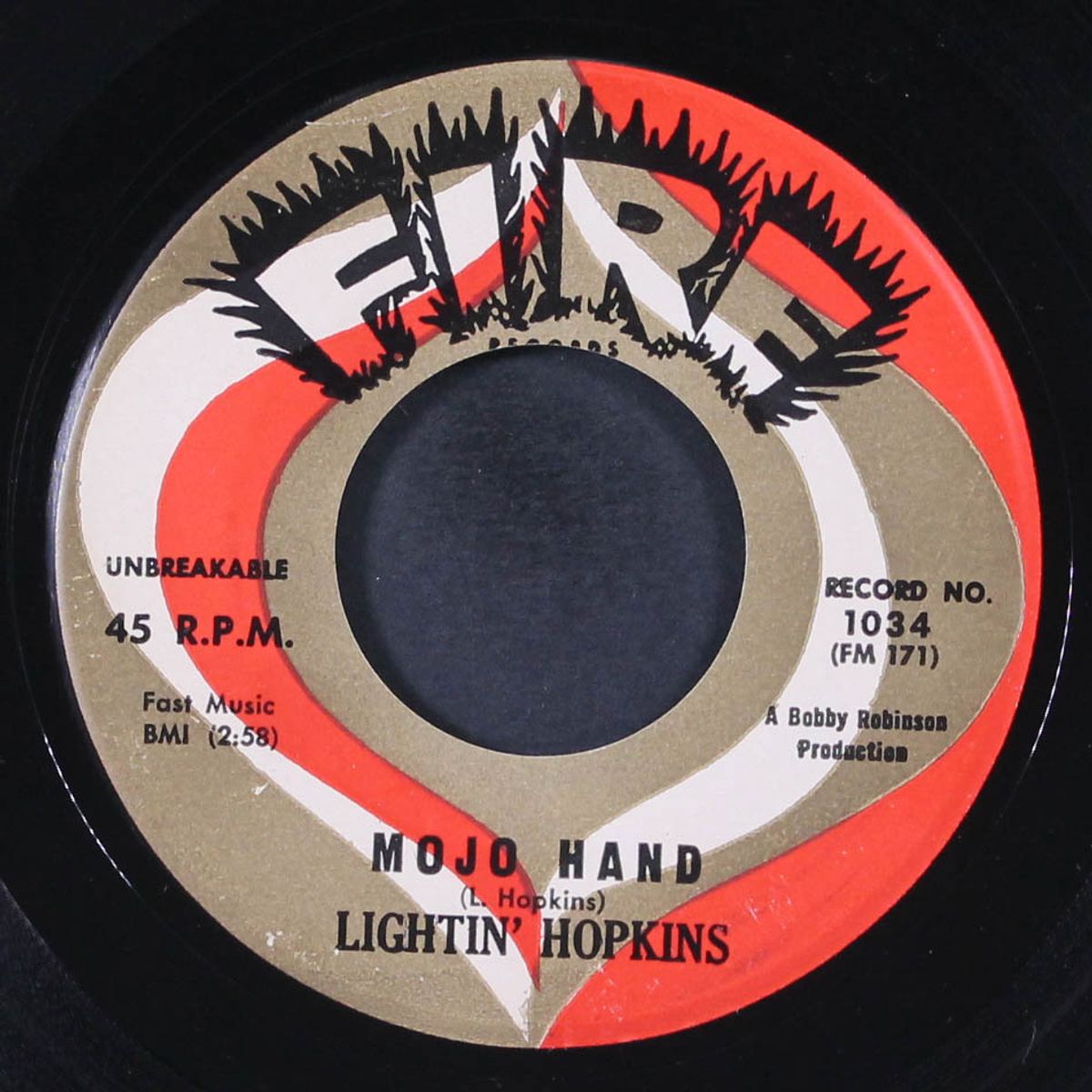 mojo hand / glory be by LIGHTNIN' HOPKINS