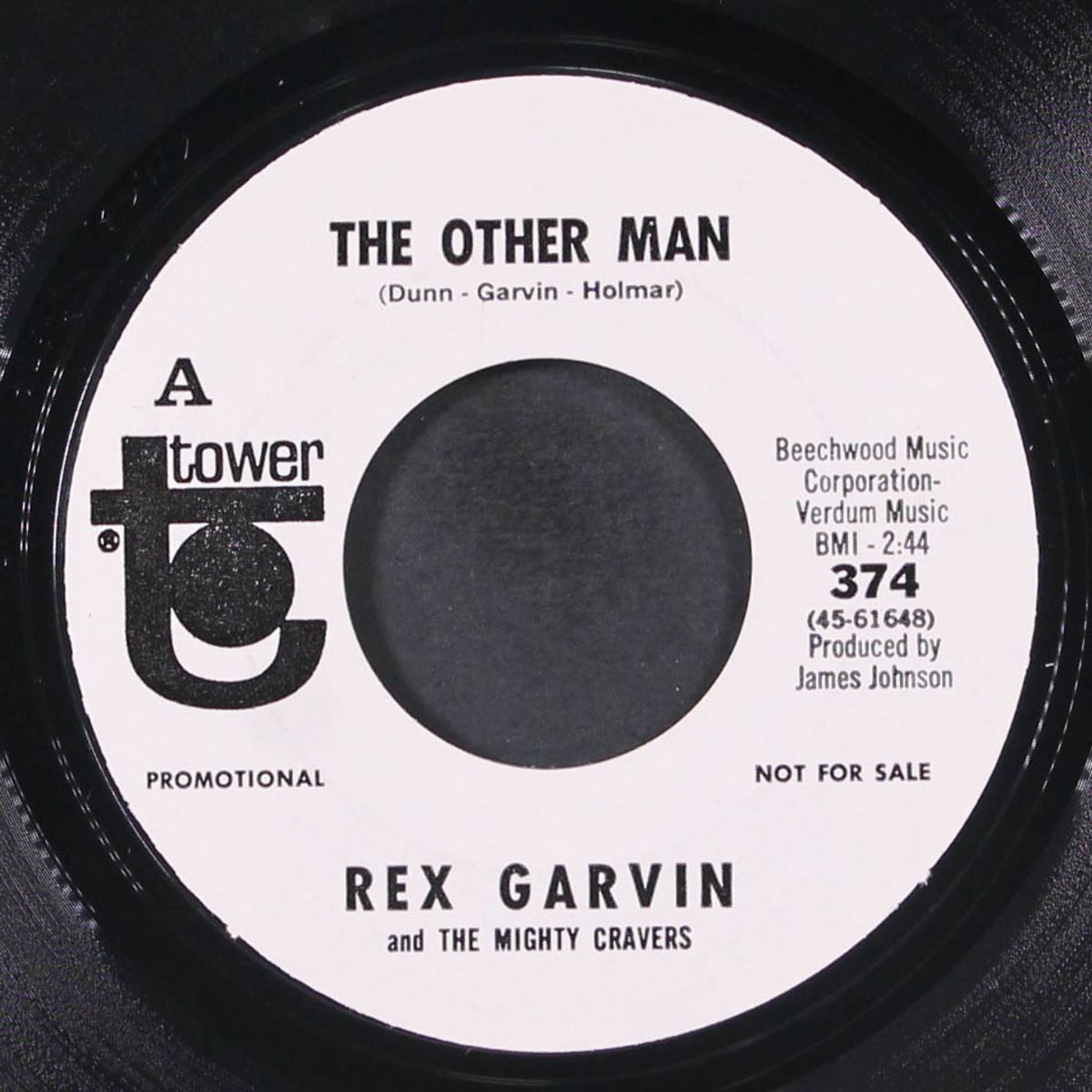 queen of the go-go / the other man by REX GARVIN