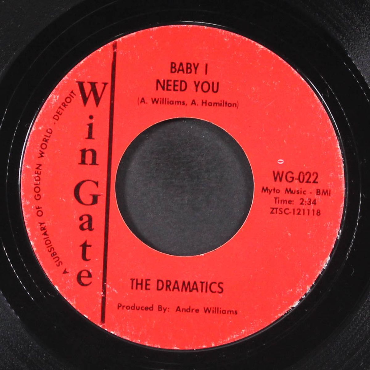inky dinky wang dang doo / baby i need you by DRAMATICS