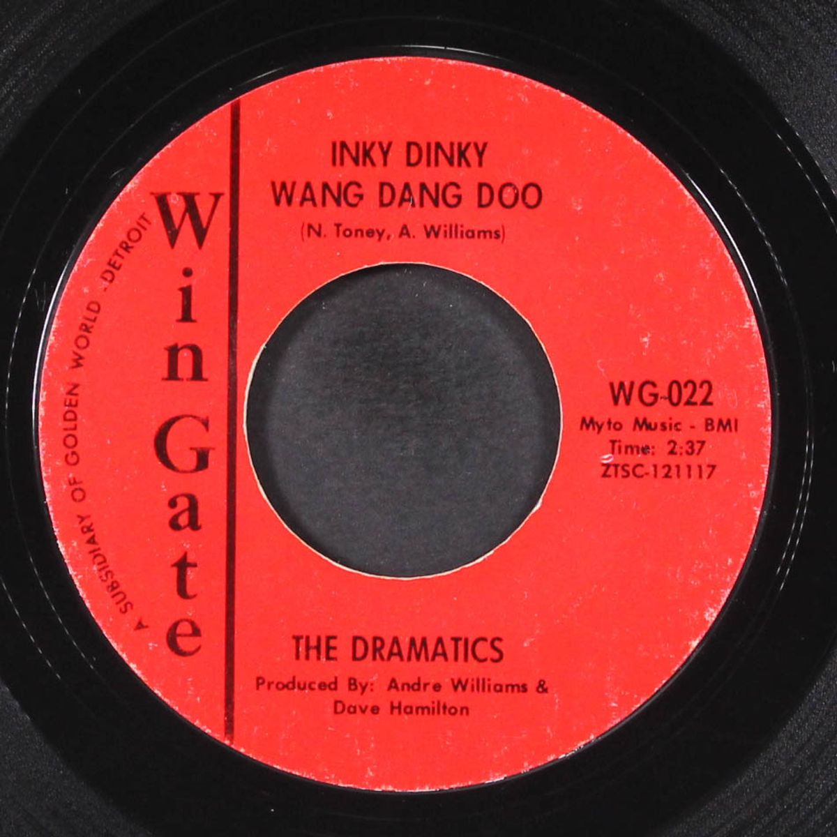 inky dinky wang dang doo / baby i need you by DRAMATICS
