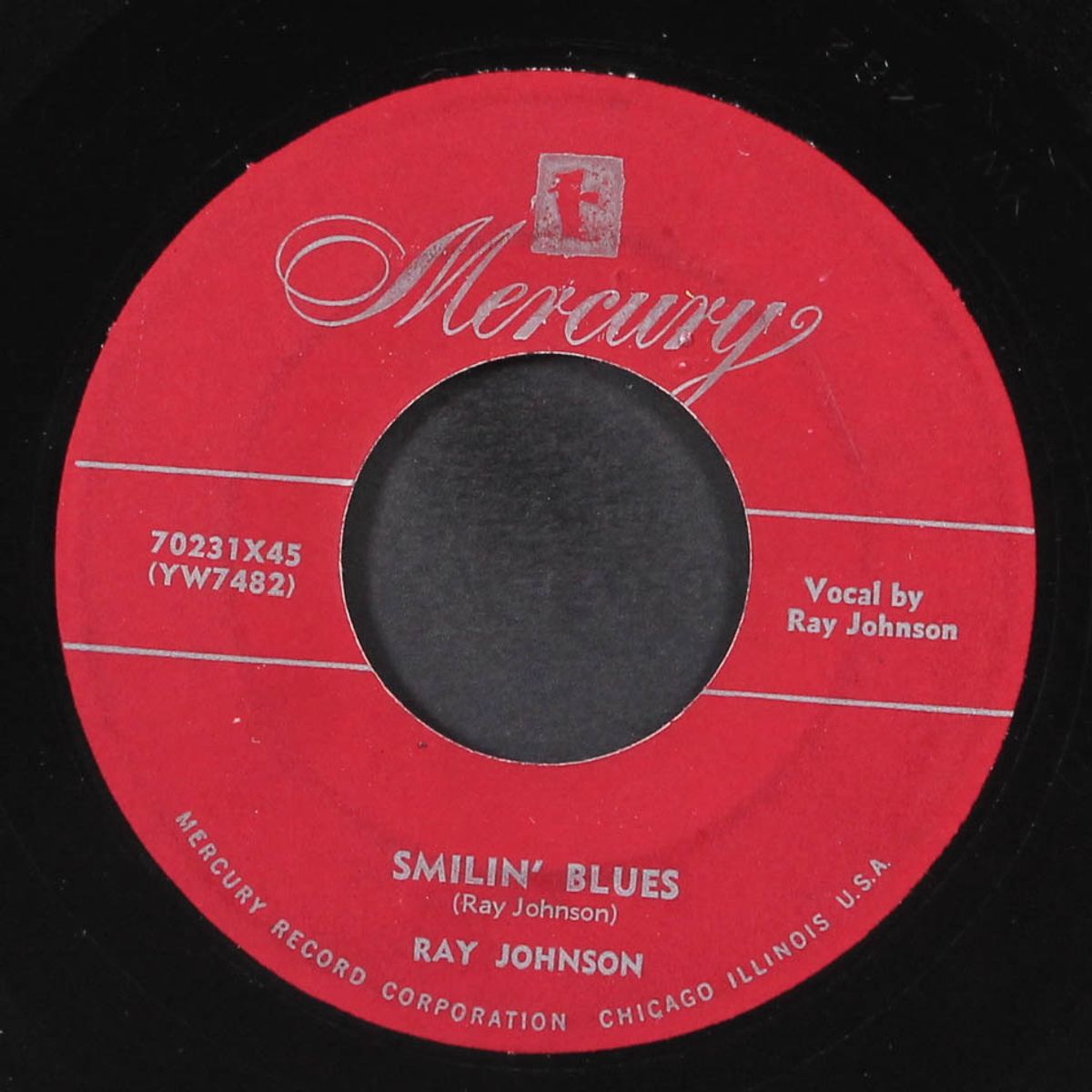 boogie the blues / smilin' blues by RAY JOHNSON