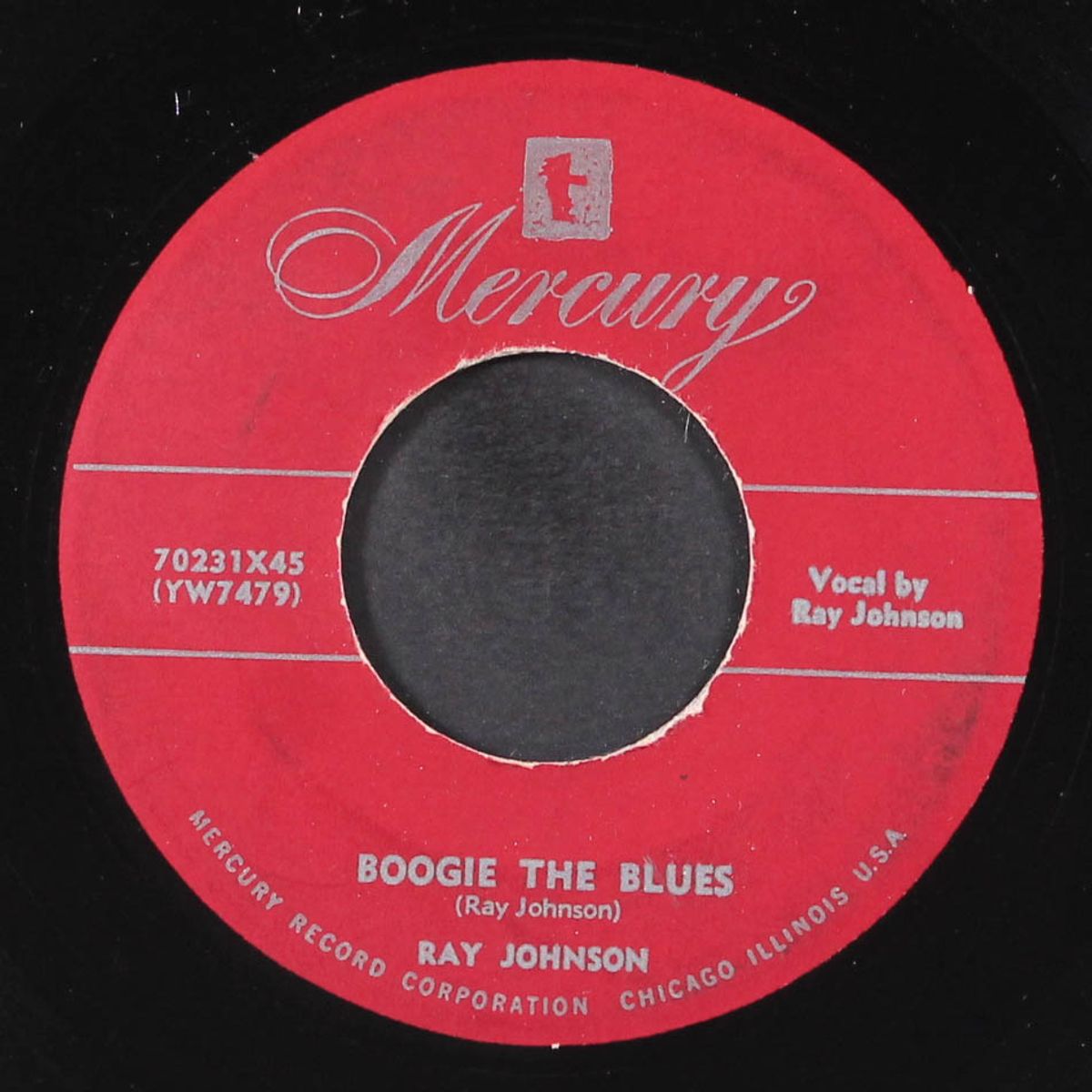 boogie the blues / smilin' blues by RAY JOHNSON