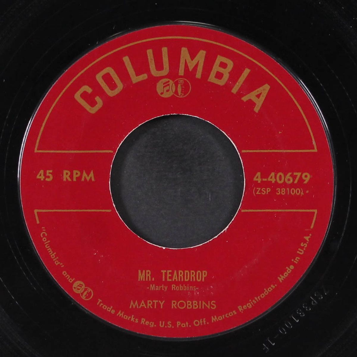 long tall sally / mr. teardrop by MARTY ROBBINS