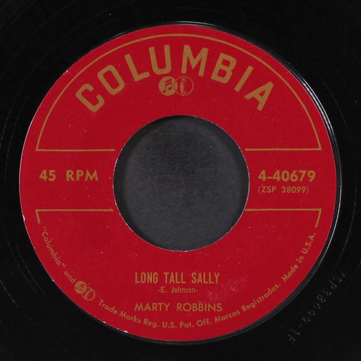 long tall sally / mr. teardrop by MARTY ROBBINS