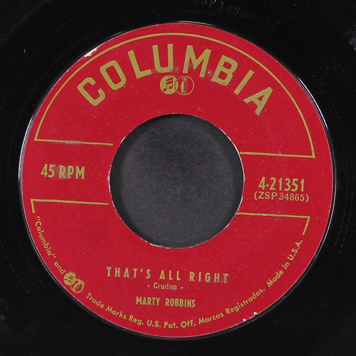 that's all right / gossip by MARTY ROBBINS
