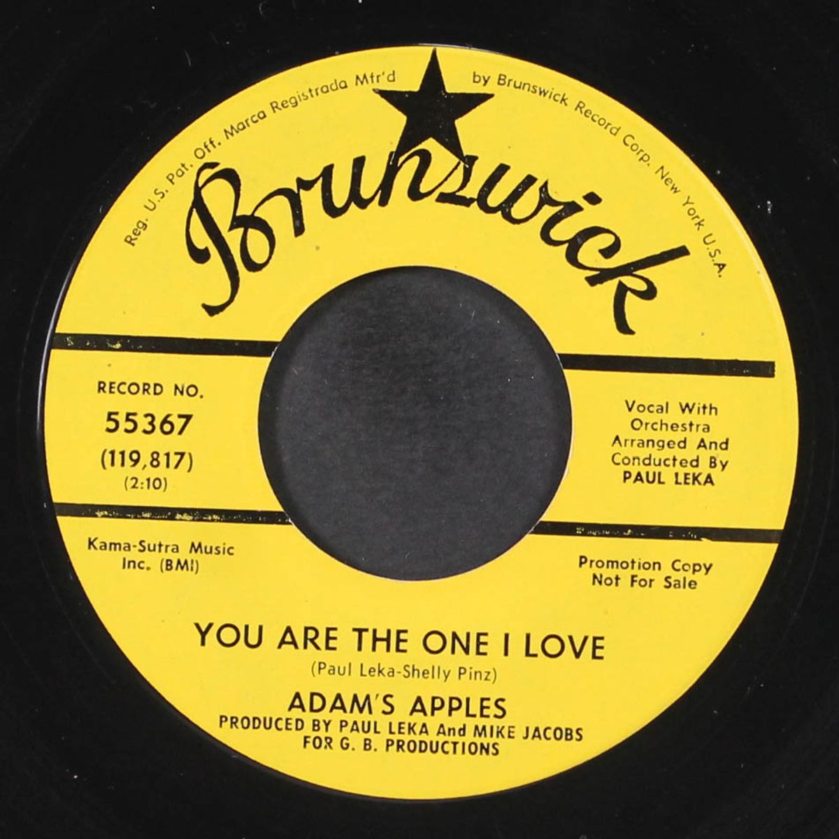 you are the one i love / a stop along the way by ADAM'S APPLES