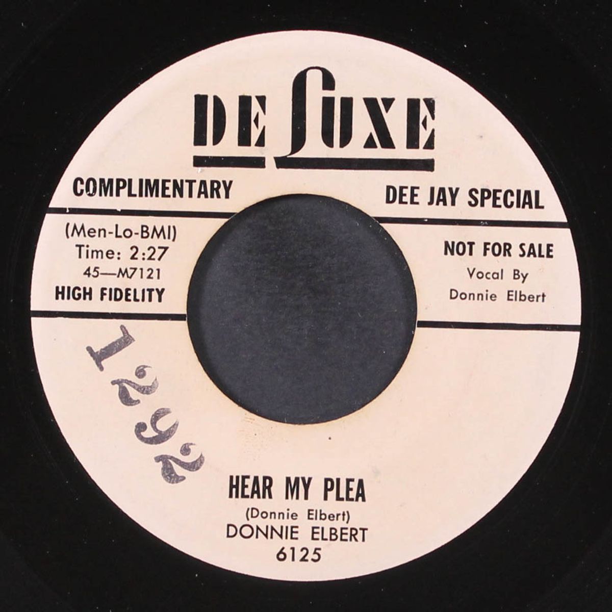 hear my plea / what can i do by DONNIE ELBERT