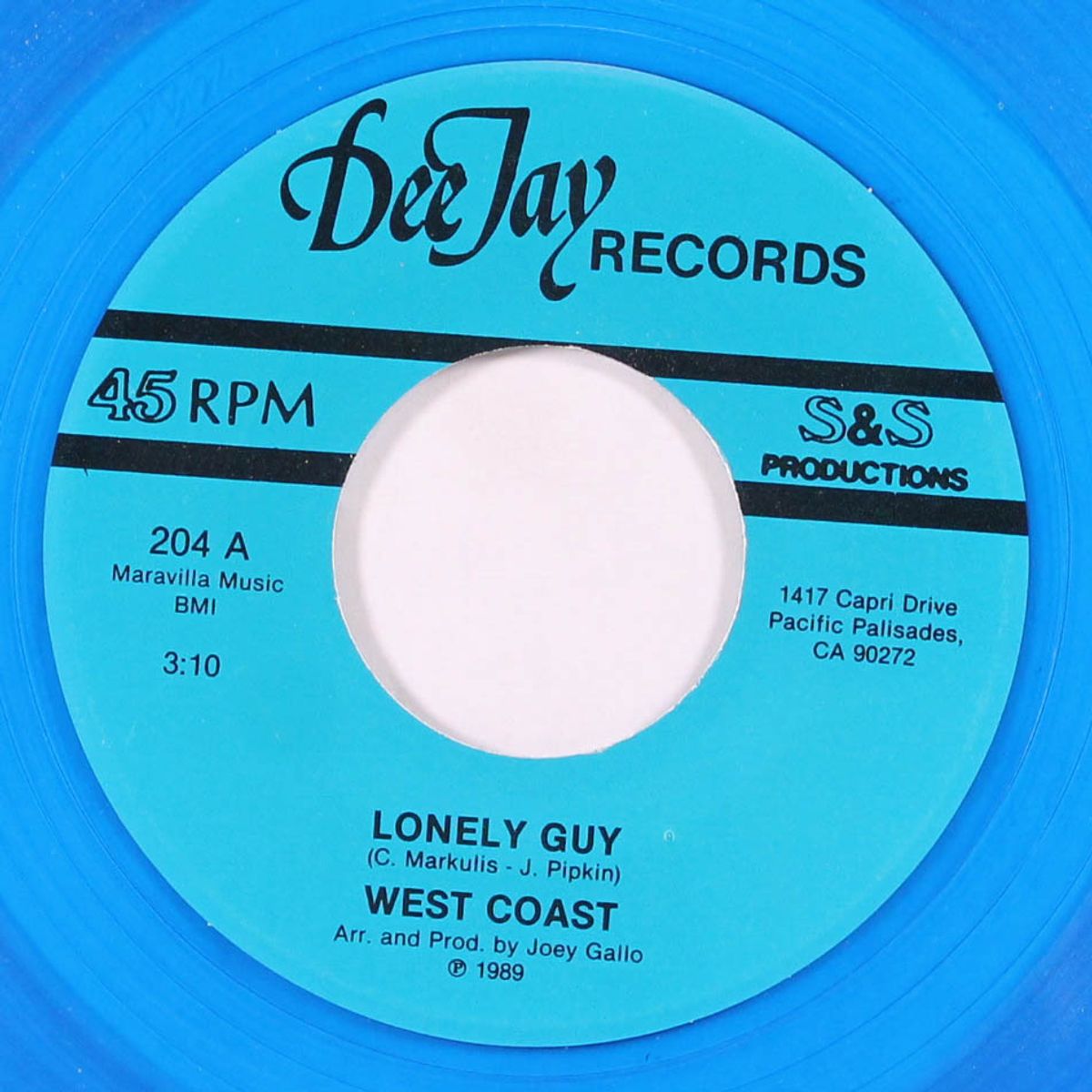lonely guy / lana by WEST COAST