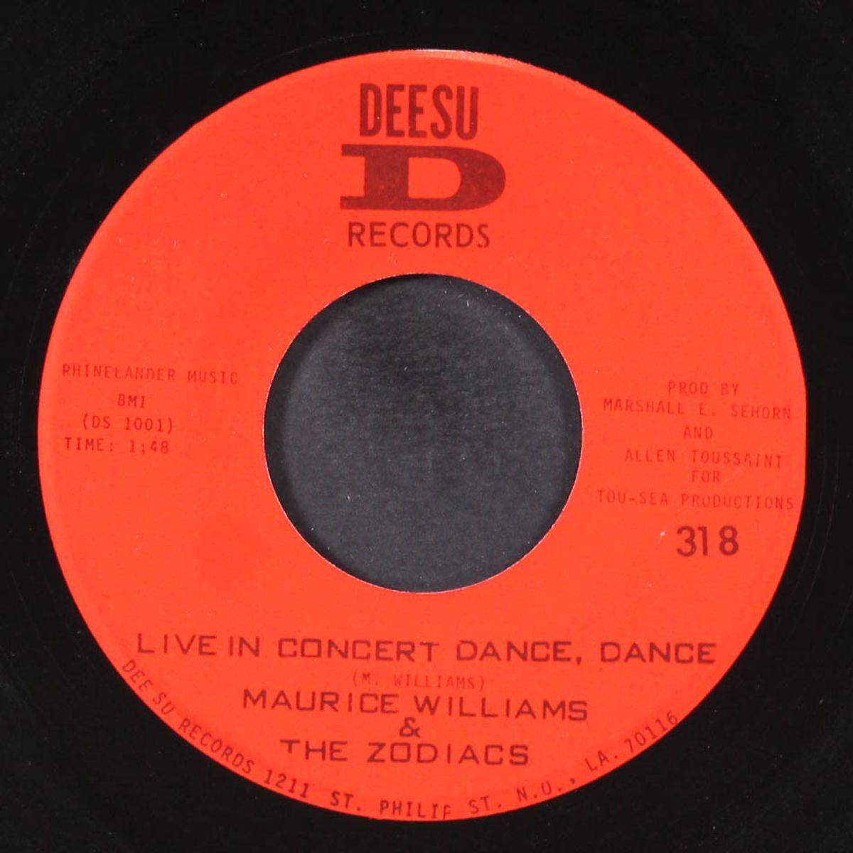 live in concert stay '68 / live in concert by MAURICE WILLIAMS & ZODIACS