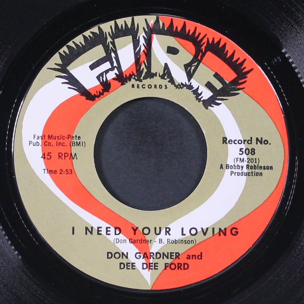i need your loving / tell me by DON GARDNER & DEE DEE FORD