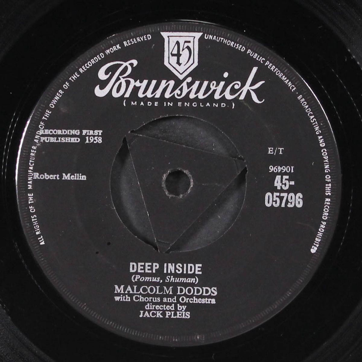 tremble / deep inside by MALCOLM DODDS