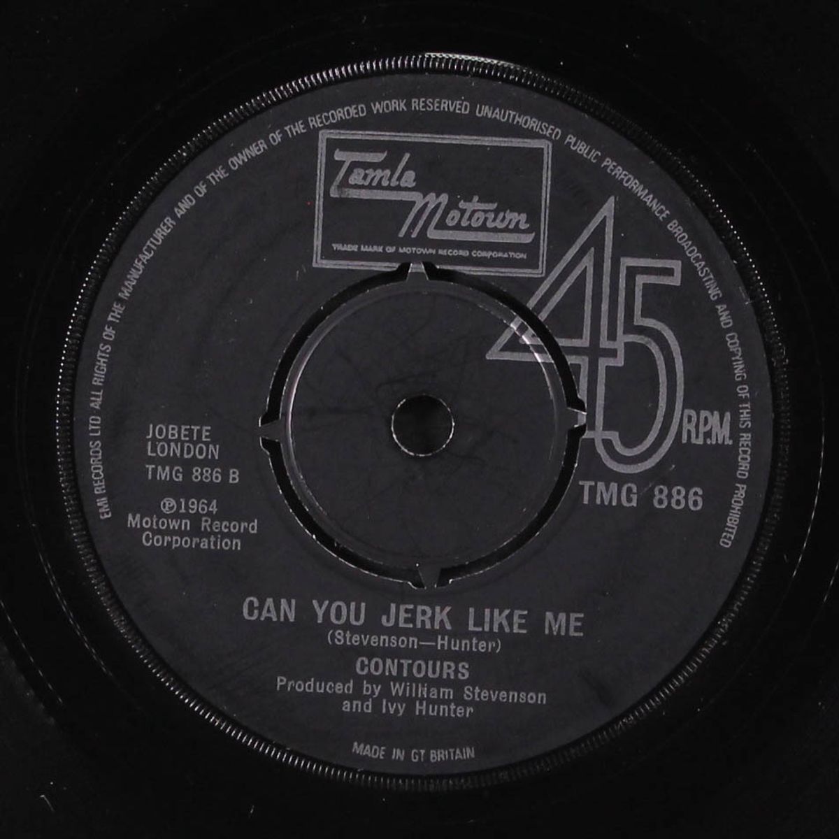 baby hit and run / can you jerk like me by CONTOURS