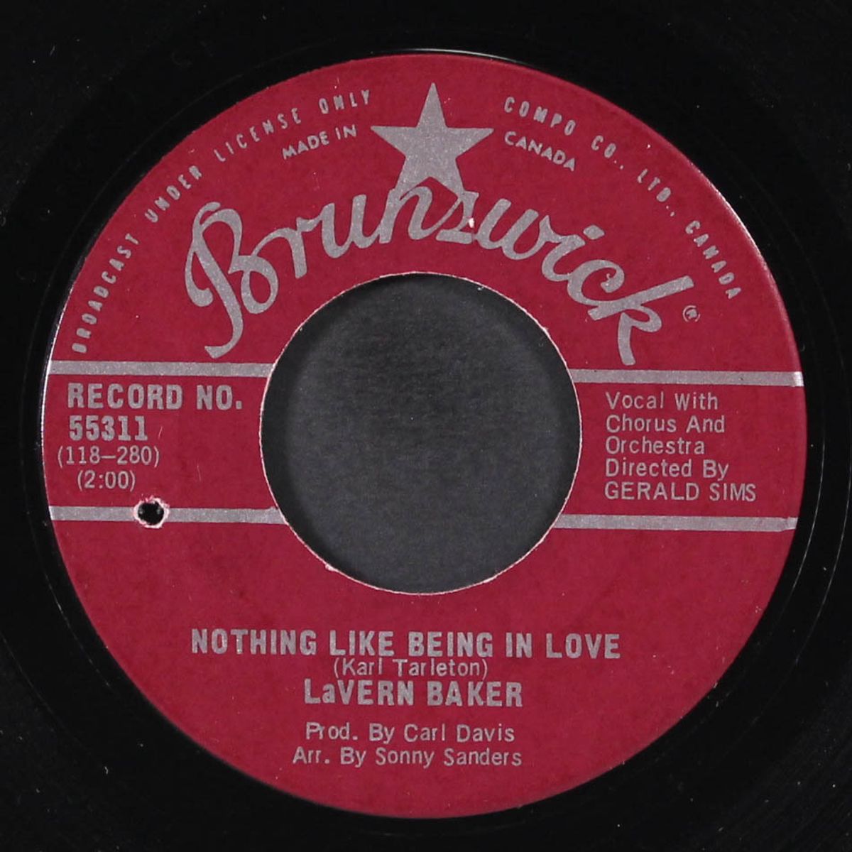 wrapped, tied and tangled / nothing like being in love by LAVERN BAKER