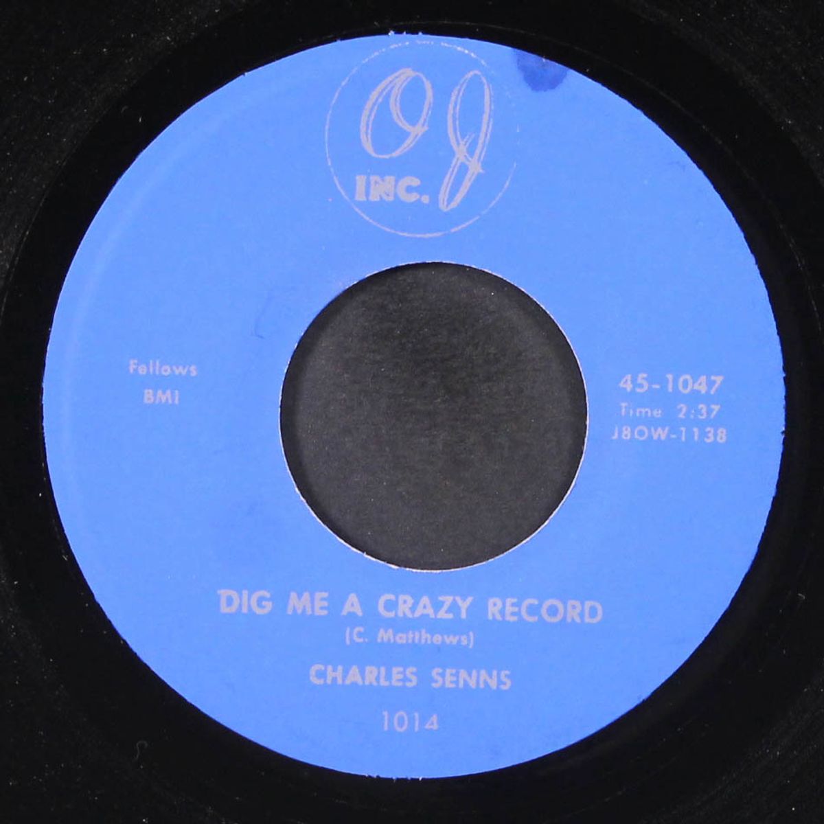 gee whiz liz / dig me a crazy record by CHARLES SENNS